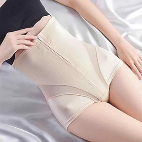 Quần Gen Nịt Bụng Kéo Khóa Có 3 Hàng Nấc Cài 