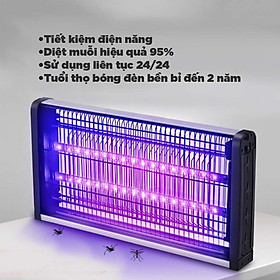 Đèn Bắt Muỗi, Diệt Côn Trùng Công Nghiệp Led HighUVC LifeGuard Germany size 46cm