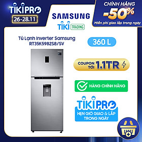 Tủ Lạnh Inverter Samsung Rt35k5982s8/Sv (360l) - Hàng Chính Hãng
