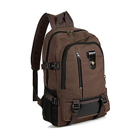 Portable Backpack for Men Travel Daypack Canvas Storage Bag School Bookbag for Camping Hiking Cycling Business School