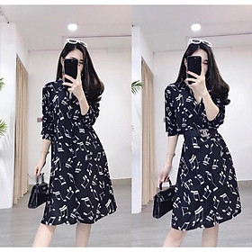 Mua Đầm sơ mi chất lụa bigsize mũm mĩm tại Thời trang bigsize và đồ bầu