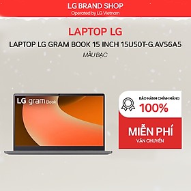 Laptop LG gram Book 15 inch, IntelCore i5, hệ điều hành Windows 11 Home , RAM 16GB SSD 512 - Hàng chính hãng