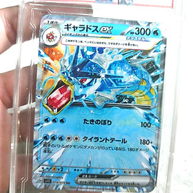 Thẻ Pokemon Gyarados ex RR 014 078 cá chép rồng kim cương Scarlet Violet ex JP tiếng nhật tặng bọc bảo quảng 1459 d21 7