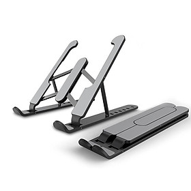 Mua Giá đỡ Laptop  Macbook  Ipad máy tính xách tay 13.3-14-15.6 inch nhựa ABS có thể gấp gọn  chỉnh độ cao  hỗ trợ tản nhiệt