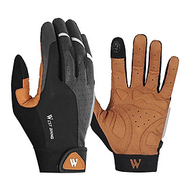 Cycling Gloves Full  Screen Shock Absorption Running Gloves M