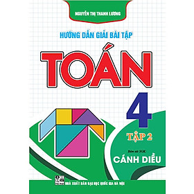 Sách - Hướng dẫn giải bài tập Toán 4 – Tập 2 (bám sát sgk cánh diều) - HA