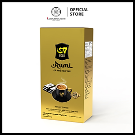Trung Nguyên Legend - Cà phê sữa hòa tan G7 Gold Rumi - Hộp 8 gói x 18gr