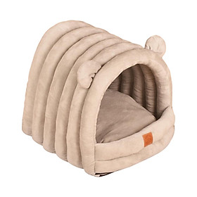 Warm Pet House Dog Tent Self Warming Cave Cat Bed for Sleeping Kitty Small Medium Dog