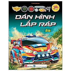 Sách - Dán Hình Lắp Ráp - Ô Tô