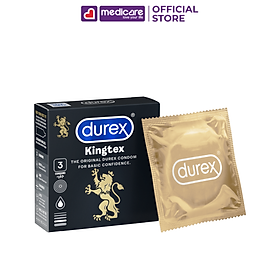 Bao cao su DUREX siêu mỏng hộp 3 cái
