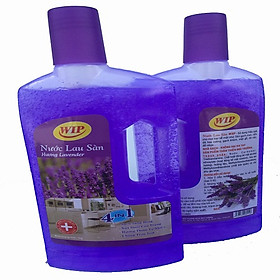 Lốc 2 chai Nước Lau Sàn Wip 1 Kg hương Lavender