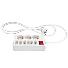 Ổ cắm điện SILVERCREST 9 ổ cắm hàng chính hãng