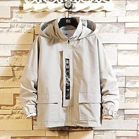 ÁO KHOAC KAKI HỘP IN CHỮ NHÂT THỜI TRANG NAM NỮ