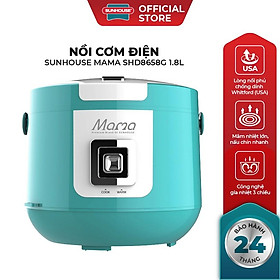 [Hàng Chính Hãng] Nồi cơm điện cao cấp SUNHOUSE MAMA 1.8L SHD8658G - Bảo Hành Chính Hãng 24 Tháng Toàn Quốc