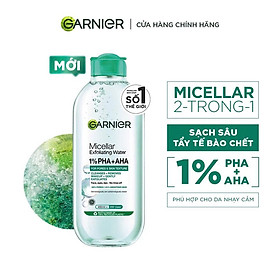Nước Tẩy Trang Garnier Làm Sạch Tế Bào Da Chết 400ml