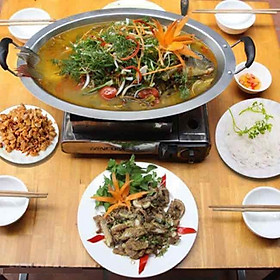 Mua Khay cá chép om dưa