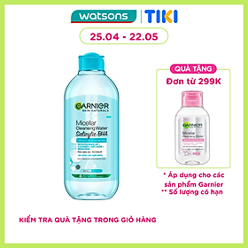 Nước Tẩy Trang Garnier Micellar Cleansing Water Salicylic BHA 400ml