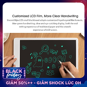 Bảng Vẽ Màn Hình Xiaomi Mijia LCD Writing Tablet 13.5 inch Kèm Bút Vẽ Kỹ Thuật Digital Drawing - Nhập Khẩu Chính Hãng