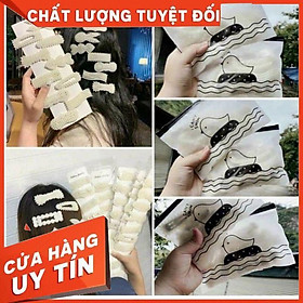 Combo 20 kẹp tóc đính hạt giả ngoc trai siêu xinh