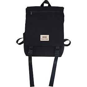 Balo nữ đi học, mẫu nắp gập vải polyester chống nước phong cách thời trang Hàn Quốc đựng vừa A4, có ngăn đựng laptop (CN131)