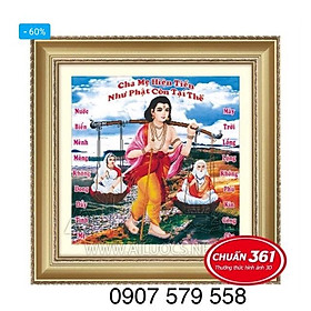 Mua Tranh thêu ĐẠO HIẾU KT 66x66 cm CHƯA THÊU