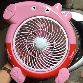 Mua Quạt cắm điện cao cấp hình thú siêu mát  siêu đáng yêu- Quạt để bàn hình thú