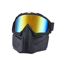 Motorcycle  Riding Goggles Glasses with Face   Face