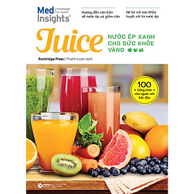 Sách - Juice - Nước Ép Xanh Cho Sức Khỏe Vàng