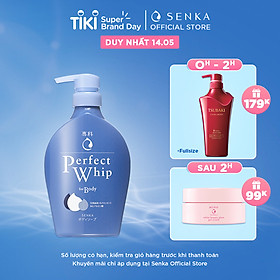 Sữa tắm dưỡng ẩm Senka Perfect Whip for Body 500ml