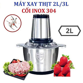 MÁY XAY THỊT MÁY XAY THỊT ĐA NĂNG FOOD PROCESSOR HDA CỐI INOX 2L