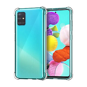 Ốp lưng silicon trong suốt cho điện thoại SAMSUNG GALAXY A12/A21/A23/A31/A32/A33/A51/A52/A53/A71/A72/A73