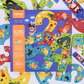 My First Puzzle - Ghép hình cho trẻ mới bắt đầu 2+ chính hãng Mideer - 7 chủ đề