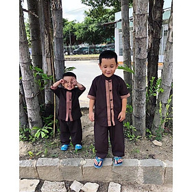 Đồ Lam Đi Chùa Cho Bé # Lãnh Tụ Phối