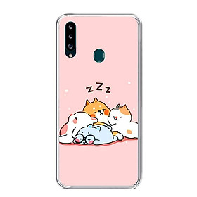Ốp lưng điện thoại Samsung Galaxy A20S - Silicon dẻo - 0047 SLEEP - Hàng Chính Hãng