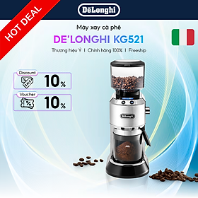 Mua  Hàng chính hãng  Máy xay cà phê DeLonghi Dedica KG521.M
