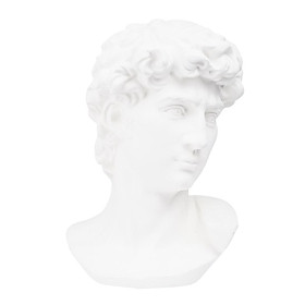 David Portraits Sculpture Gypsum Resin Statue   Bust Resin Decor