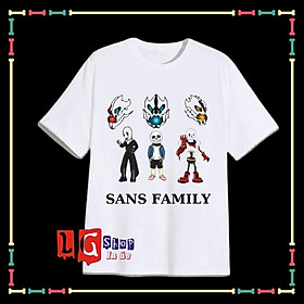 ÁO THUN IN HÌNH SANS FAMILY- BIỆT ĐỘI GANGSTER CHO BÉ TRAI, BÉ GÁI