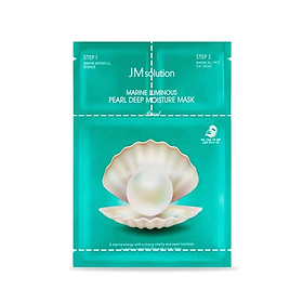 Mặt Nạ 3 Bước Chiết Xuất Ngọc Trai JM Solution Marine Luminous Pearl Deep Moisture Mask 30ml