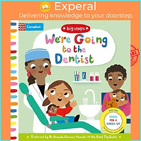 Sách - We're Going to the Dentist - Going for a Check-up by Marion Cocklico (UK edition, boardbook)