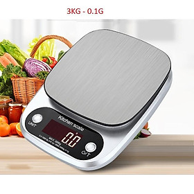 Mua Cân điện tử thực phẩm dùng trong nhà bếp cân được từ 0 1g-3kg Ebanner
