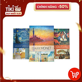 [Download Sách] Combo Sách Danh Họa Nổi Tiếng Larousse: Vincent Van Gogh + Claude Monet + Paul Gauguin (Tặng Kèm Hộp Đựng Sang Trọng)