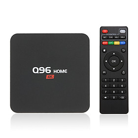 Hộp TV Thông Minh Q96 Home Android 8.1 RK3229 Quad Core UHD 4K Cho Trình Phát Video Media Player 1Gb / 8Gb 2.4g WiFi H.265 VP9 HDR10