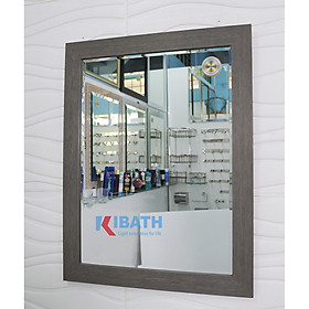 Mua Gương soi Kibath khung viền màu xám KT 55x70 cm