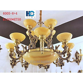 Đèn chùm đồng tân cổ điển 6005.