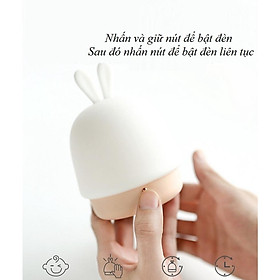 Mua Đèn Cảm Ứng Hình Chú Thỏ Ngọ NGhĩnh Đáng Yêu