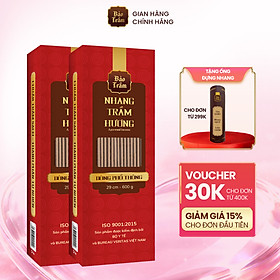 Combo 2 Nhang Trầm Hương Bảo Trầm, Phổ Thông 30cm/ 40cm (600g)