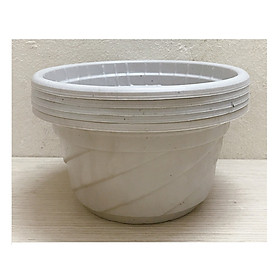 5 Chậu Nhựa Trồng Cây Hoa, Cây Cảnh C180 CN - chậu nhựa Mini C180 CN