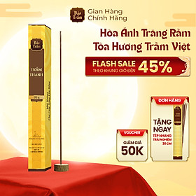 Mua Trầm Thanh Cao Cấp 20cm – Hộp Vàng 20g – Bảo Trầm | Hương Trầm Tự Nhiên – Sạch – Thư Giãn