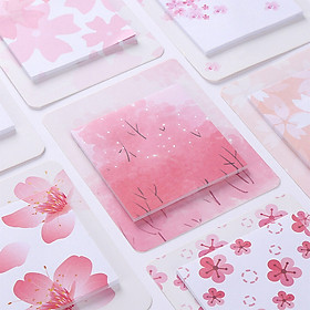 Romantic Cherry Pattern Printing Sticky Note