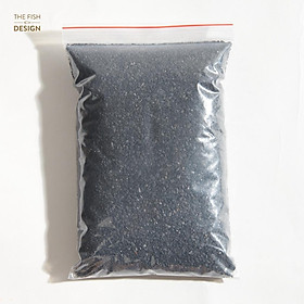 Túi cát đen | The Fish Design (cát trắng trang trí bể cá làm tiểu cảnh , terrarium …)